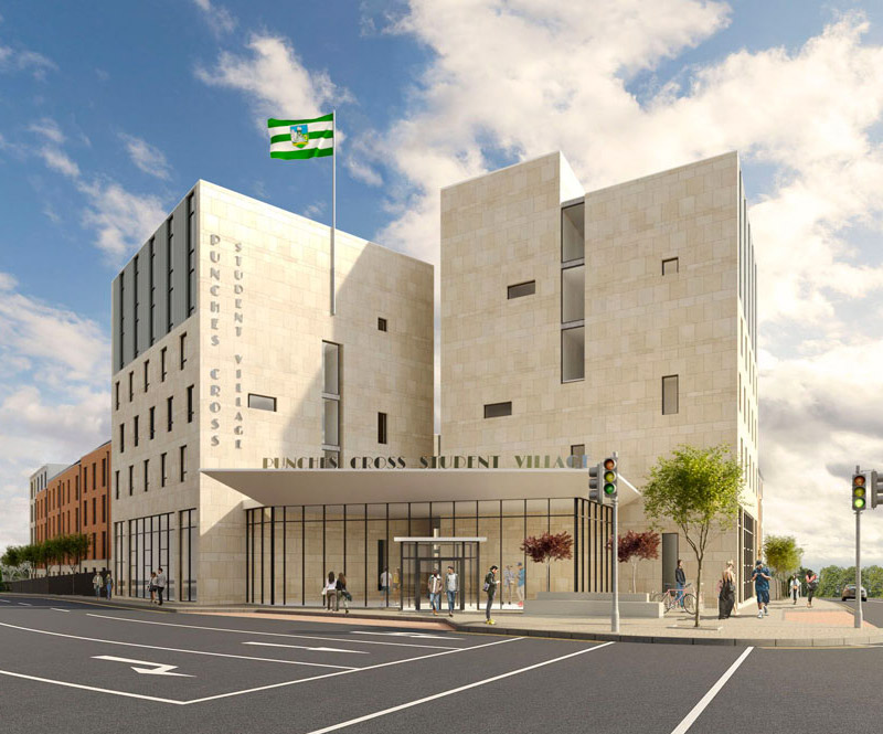 Student Village at Punches Cross Limerick OCA Architects